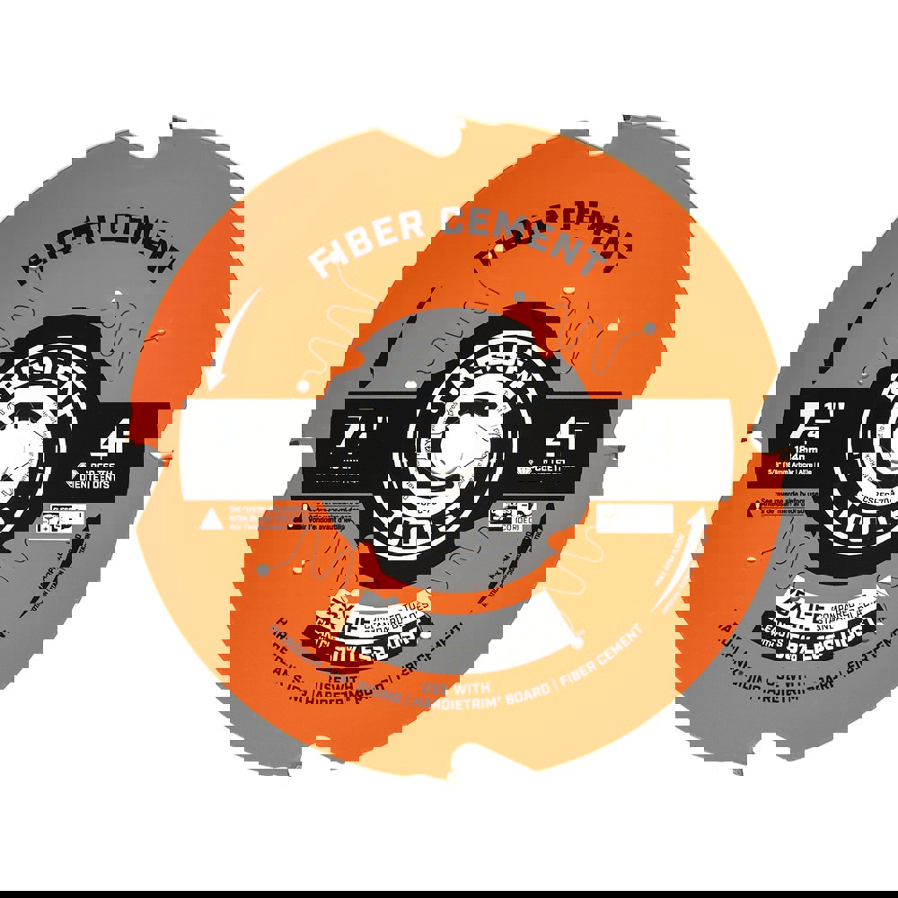 Wet & Dry Cut Saw Blade: 7-1/4